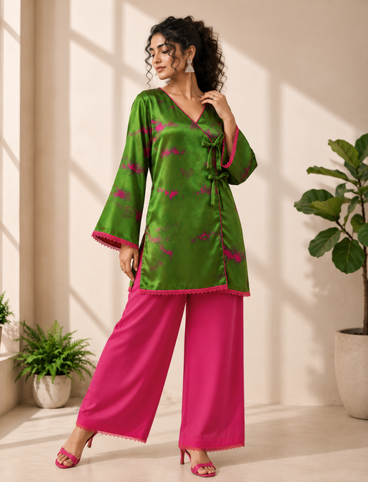 EMERALD & MAGENTA ANGRAKHA SET