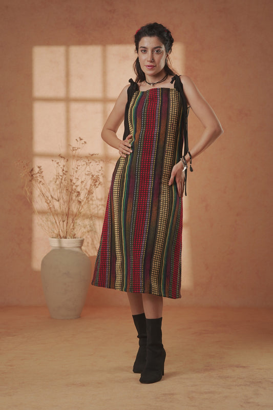 Jacquard Mid Dress