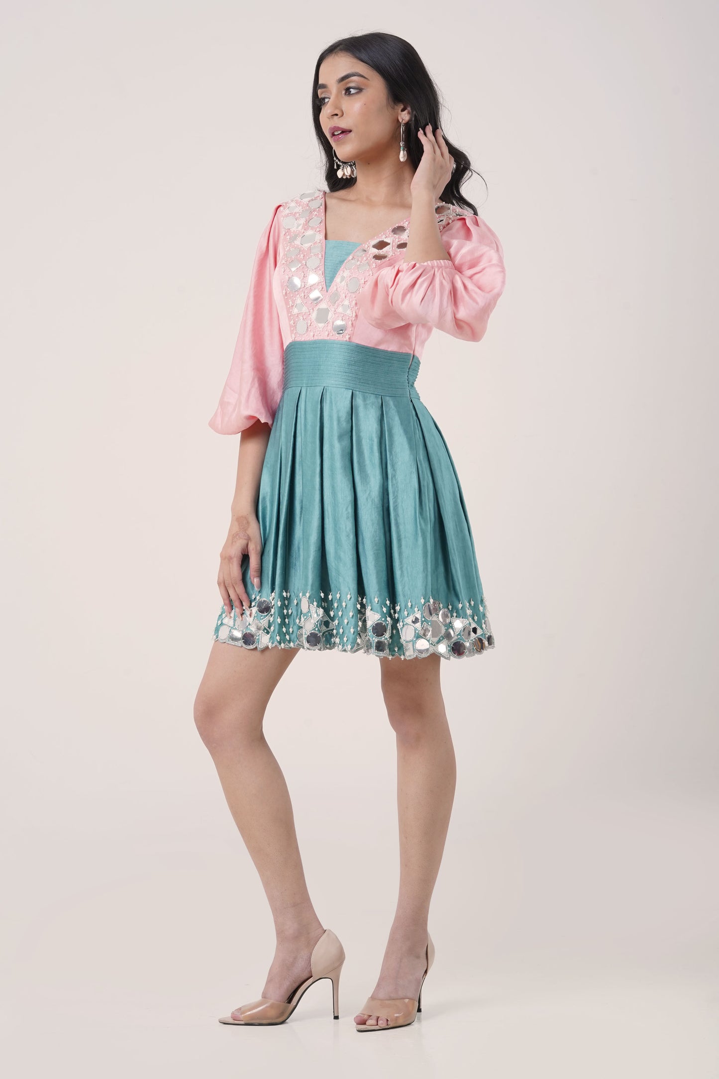 Fit & Flare Mini Dress