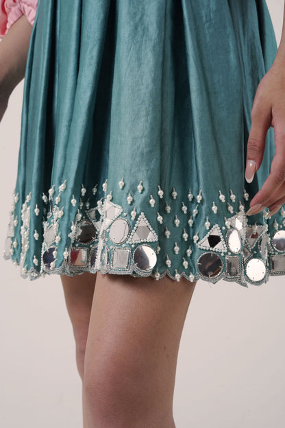 Fit & Flare Mini Dress