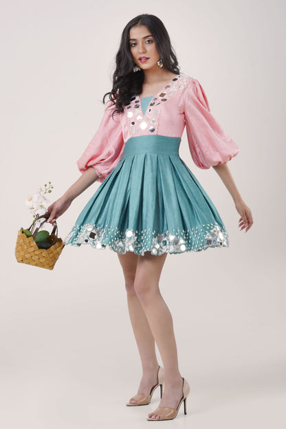 Fit & Flare Mini Dress